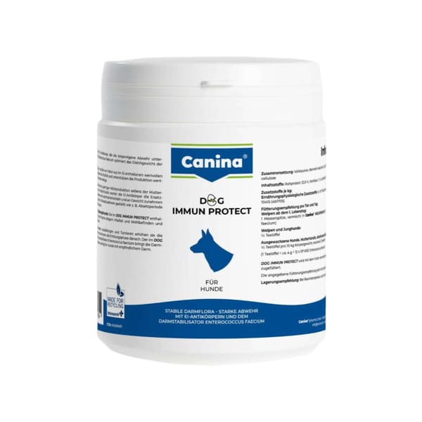 CANINA DOG IMMUN PROTECT papildbarība suņiem Imunitātei  PULV 300g